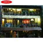 تابلو تزئینی بزرگ چراغ دار