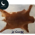 پوست بز قهوه ای