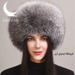 کلاه پوست ناز خاکستری - Image 3