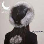 کلاه پوست ناز خاکستری