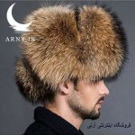 کلاه پوست روسی جذاب خاکستری - Image 3