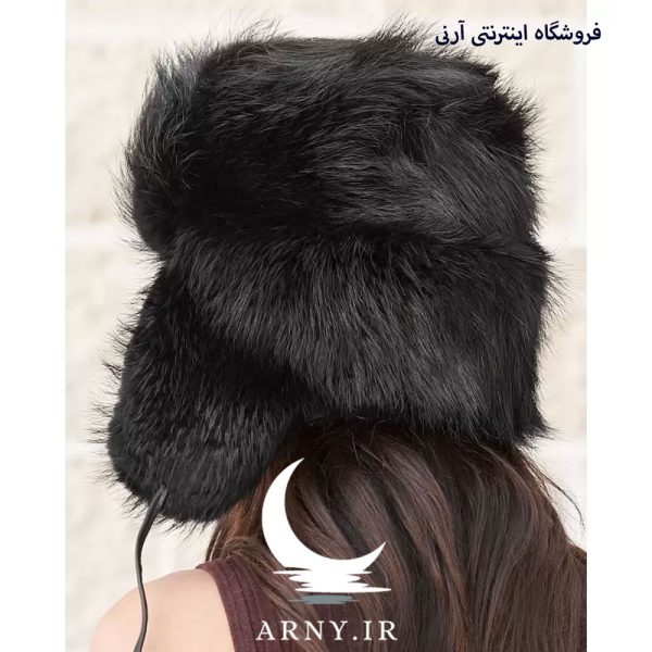 کلاه پوست روسی مشکی جذاب