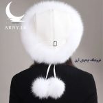 کلاه پوست ناز سفید - Image 4