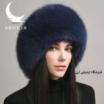 کلاه پوست ناز مشکی - Image 2