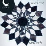 رومیزی پادری طرح گل پوست