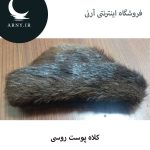 کلاه پوست روسی طرح ساده  HS1 - Image 7