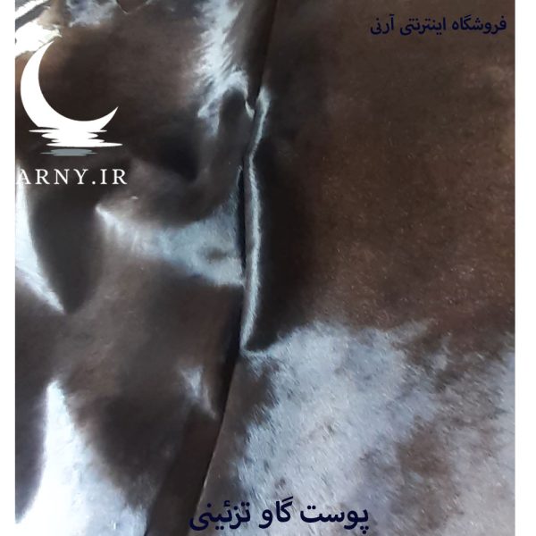 پوست گاو مشکی دور سفید کد A4 - Image 4