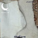 پوست گوسفند سفید کدN9 - Image 3