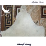 پوست گوسفند سفید کدN3 - Image 4