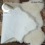 پوست گوسفند سفید کدN7 - Image 5