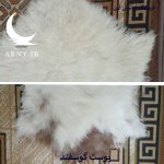 پوست گوسفند سفید کدN10 - Image 7