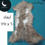 پوست گوسفند دراز جذاب کد Z1